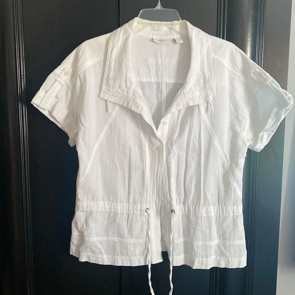 White jacket Chico’s size 1